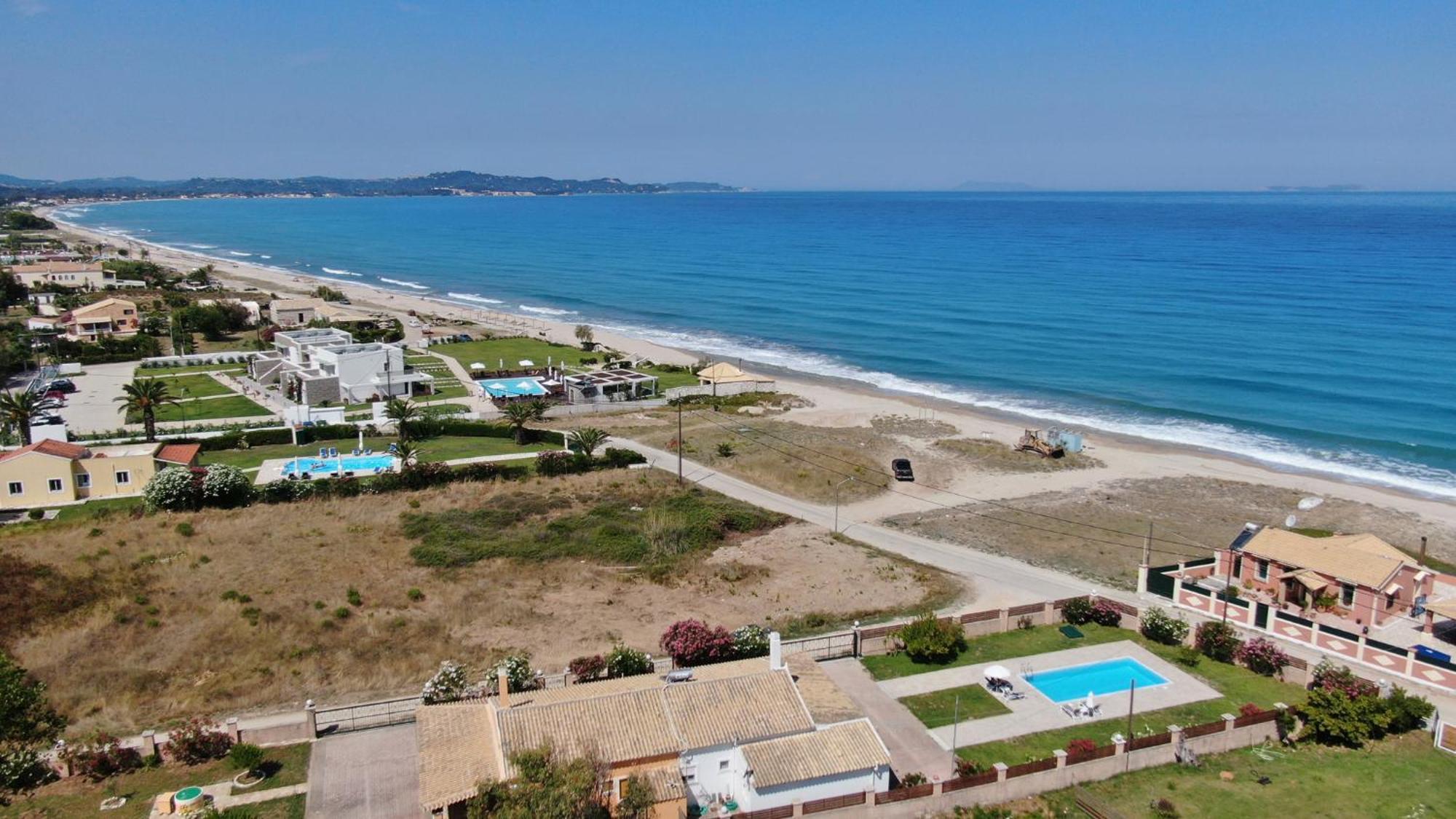 Almyra Beach House Corfu Almiros Beach Exterior foto